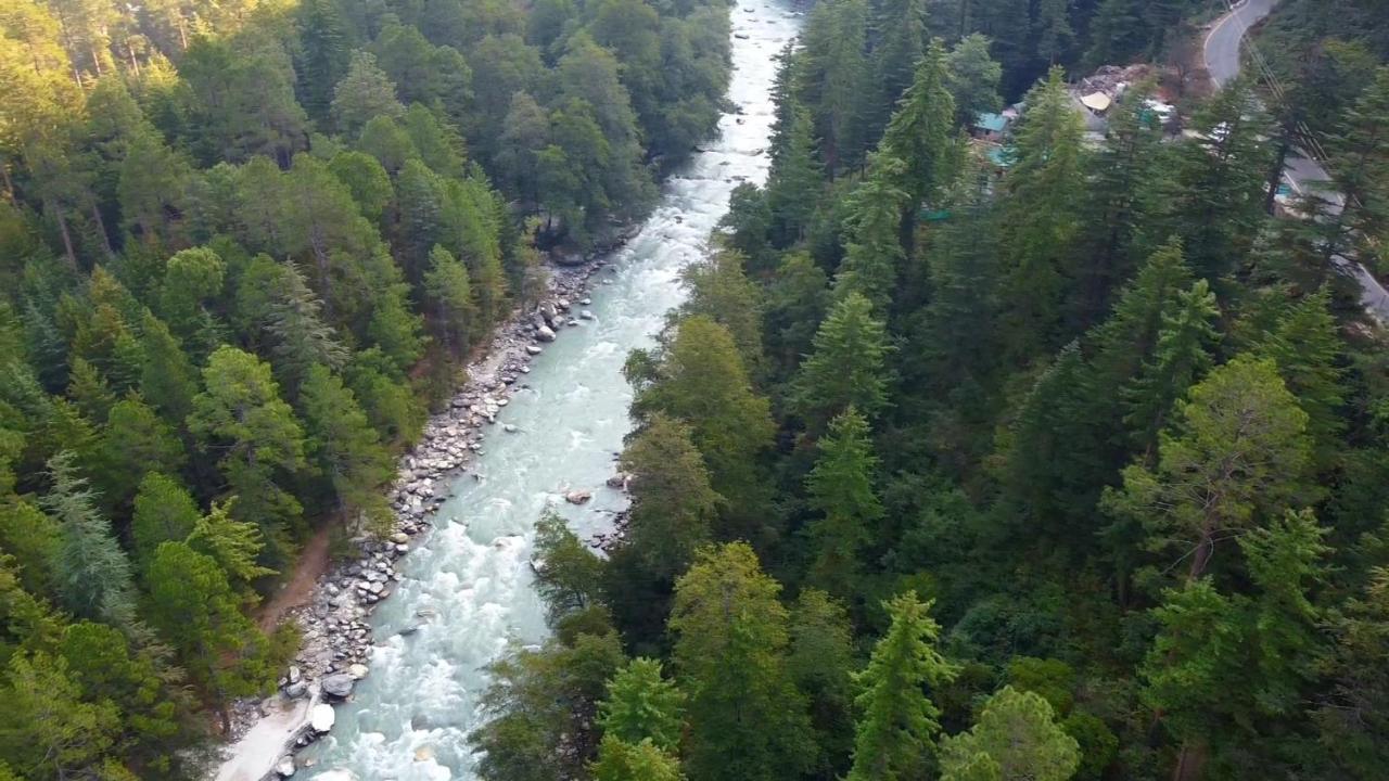 Himtrek Riverside Camps, Kasol Exteriör bild