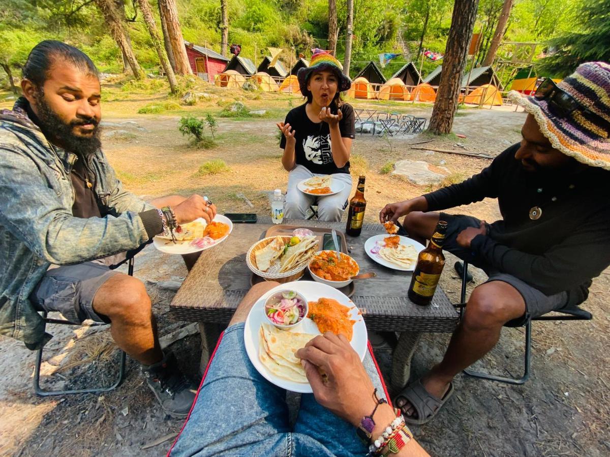 Himtrek Riverside Camps, Kasol Exteriör bild