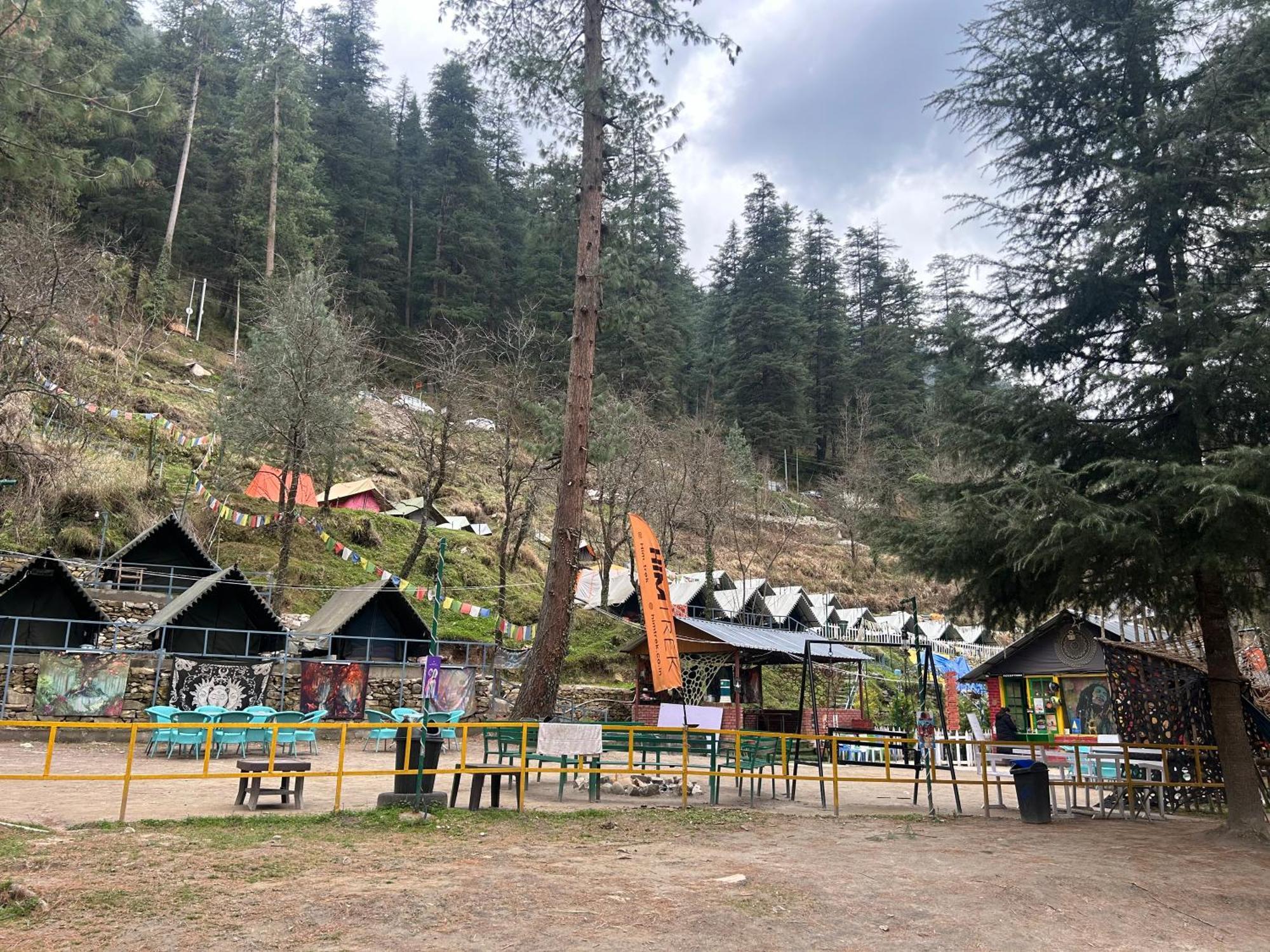 Himtrek Riverside Camps, Kasol Exteriör bild